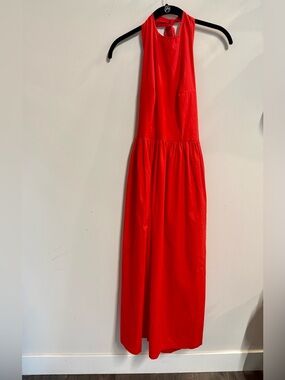 Never Fully Dressed Red Sleeveless Maxi Dress